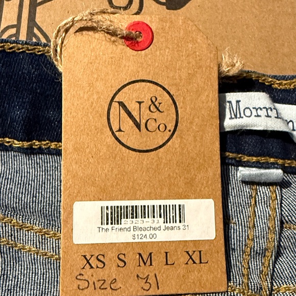 Morrison ‘The Friend’ Mid Rise Blue Acid Wash Jeans, Size 31, NWT, MAKE AN OFFER - Picture 10 of 14